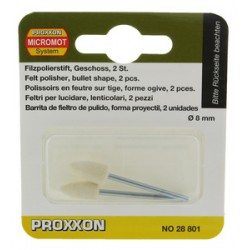 PROXXON 28801 FIG.19FELTRI CONICI (2 PZ)