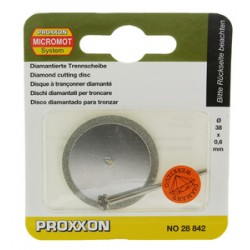 PROXXON 28842 FIG.25 DISCO DIAMANTATO MM.38